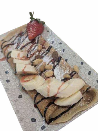 Crêpe with chocolate