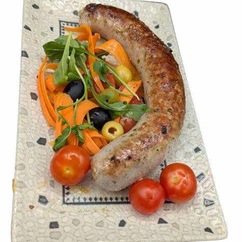 Homemade meat sausage